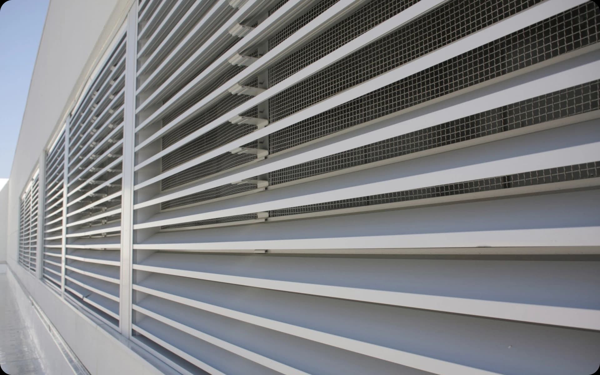 Fresh Air/Weather Protection Louvers
