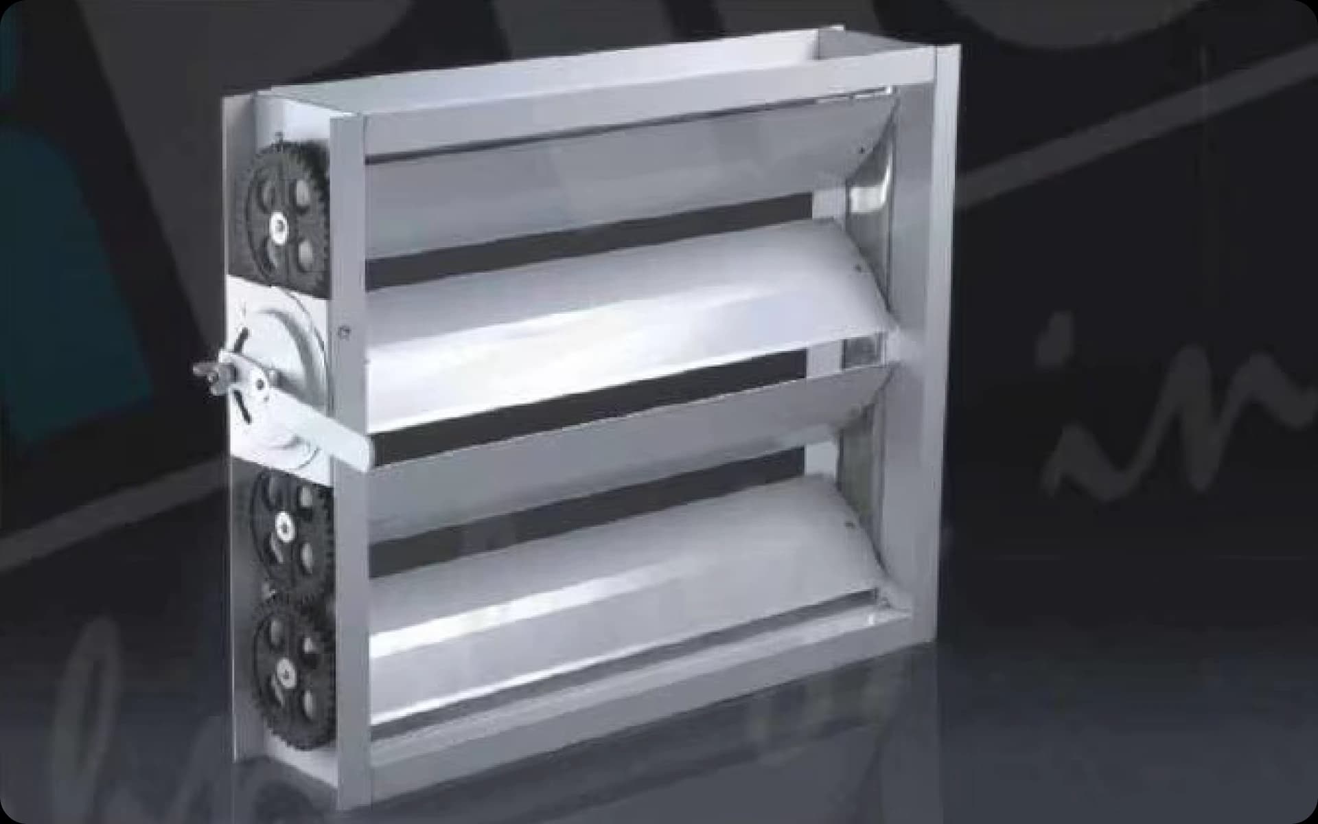 Aerofoil Dampers-Low Leakage